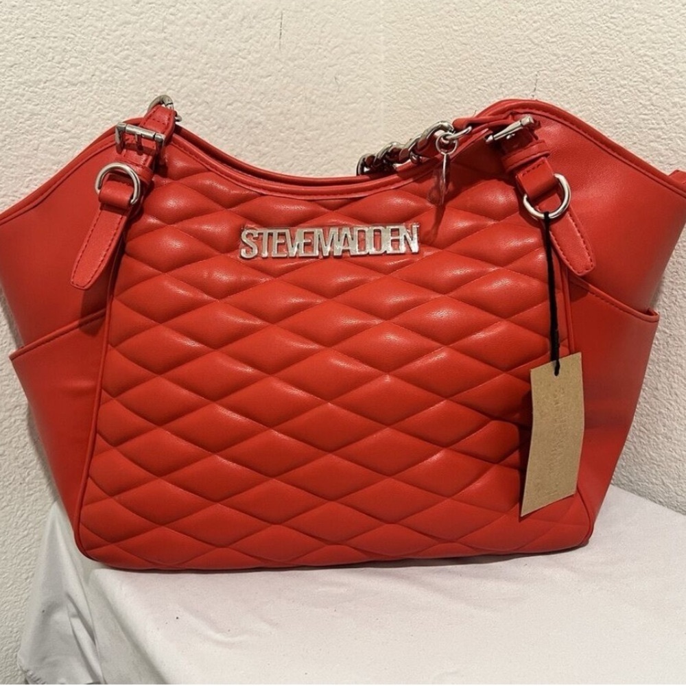 Steve Madden Lipstick Red Bag